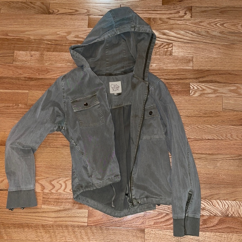 Green jacket